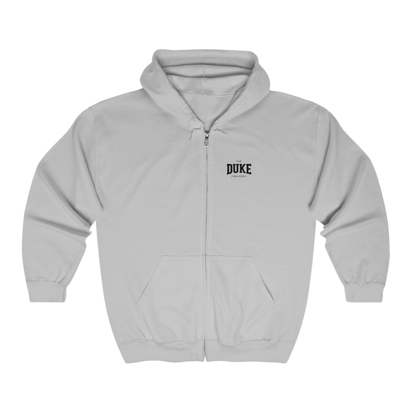 Duke Saloon Circle Logo Zip-Up Hoodie