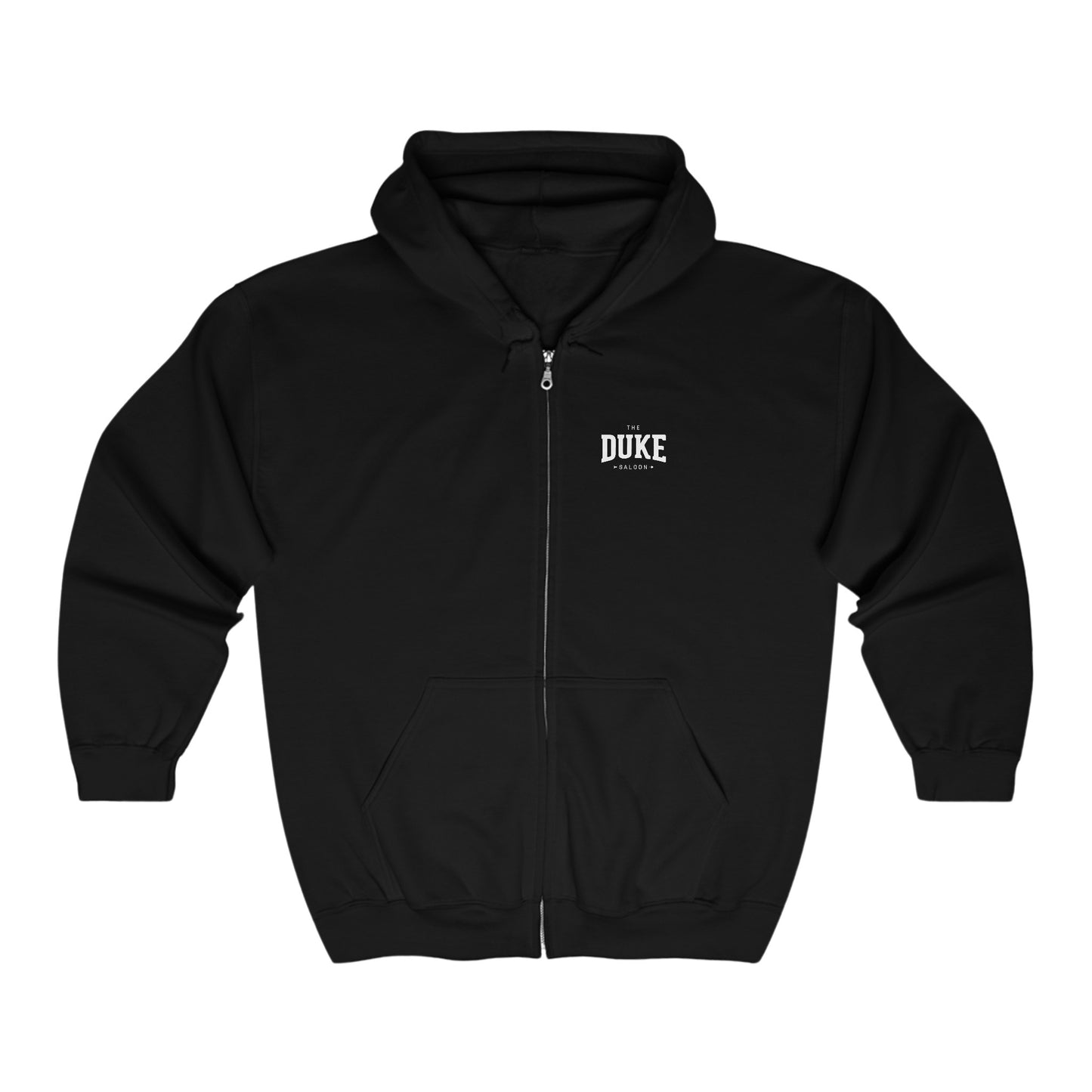 Duke Saloon Circle Logo Zip-Up Hoodie