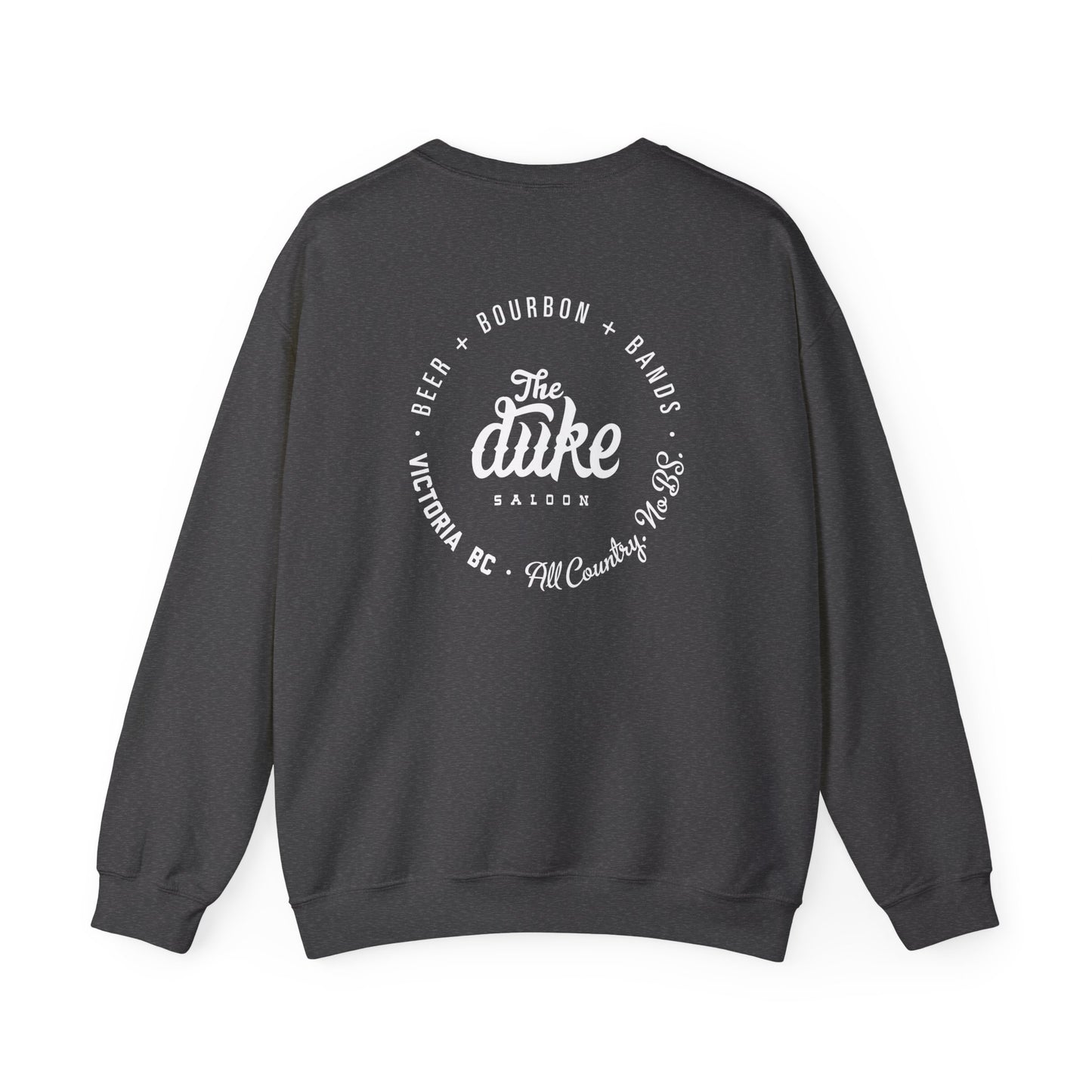 Duke Saloon Circle Logo Crewneck Sweatshirt