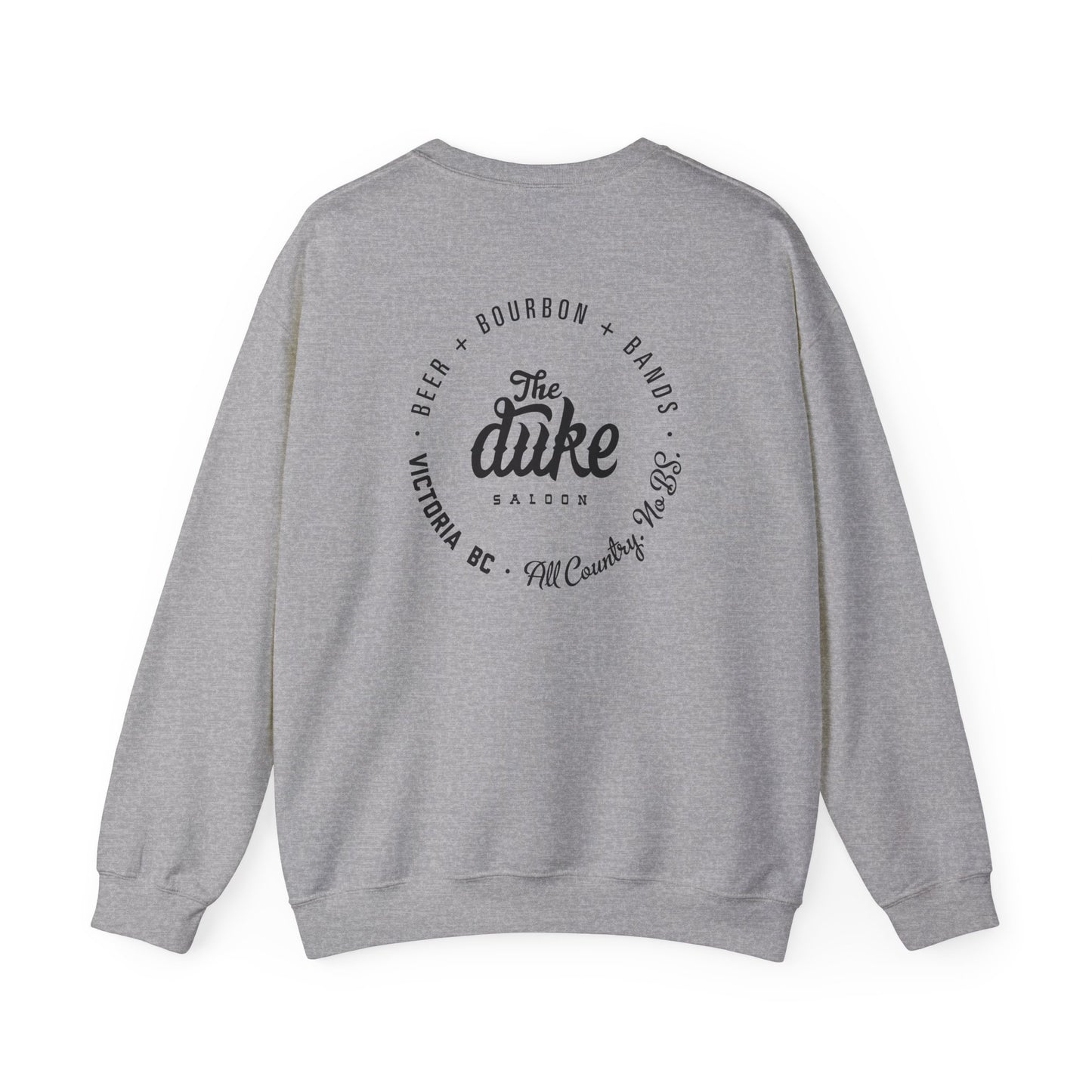 Duke Saloon Circle Logo Crewneck Sweatshirt