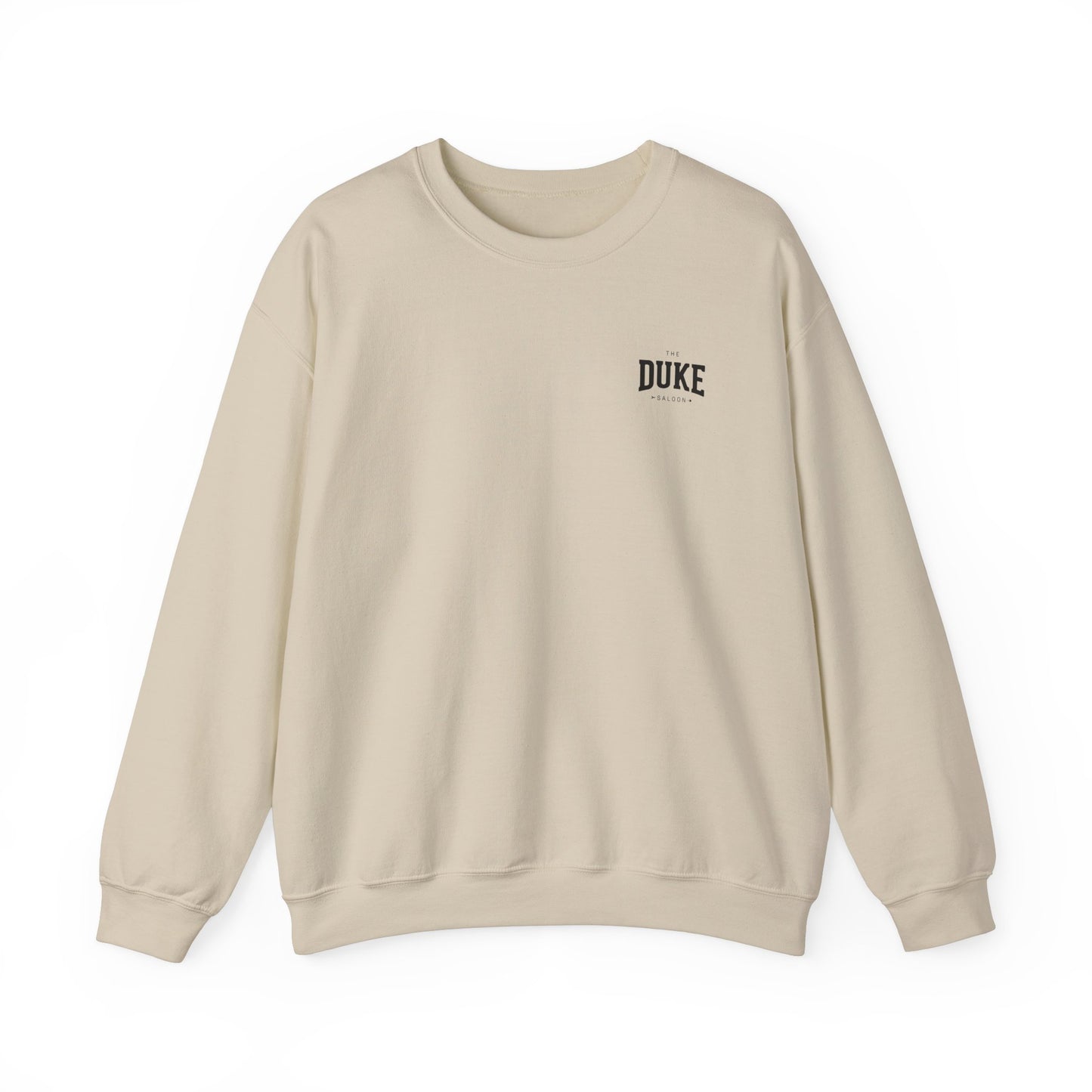 Duke Saloon Circle Logo Crewneck Sweatshirt