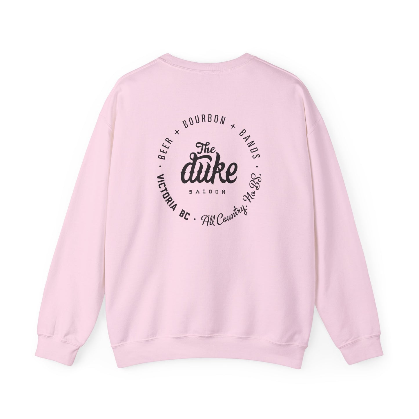 Duke Saloon Circle Logo Crewneck Sweatshirt