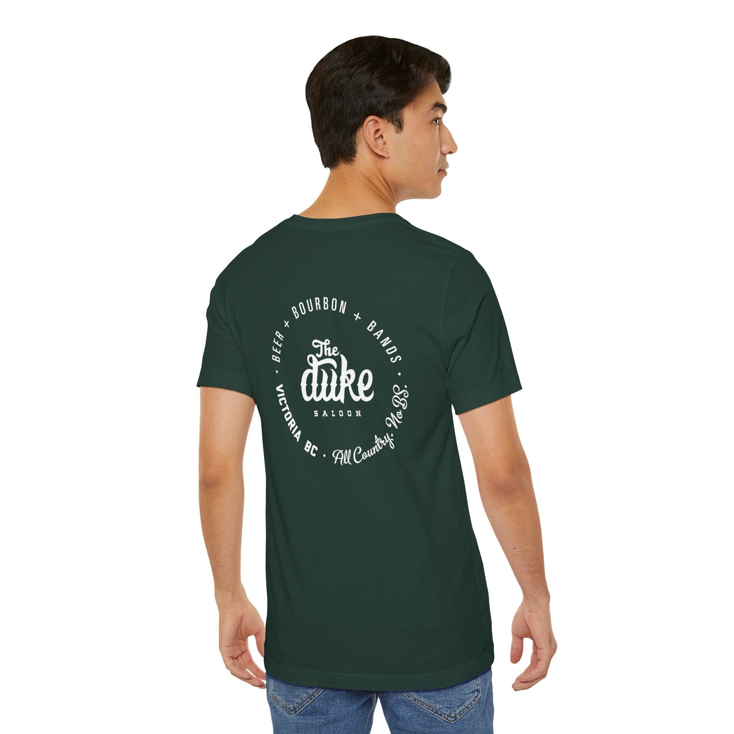 Duke Saloon Circle Logo Tee