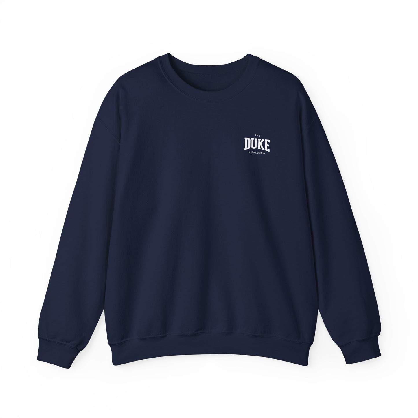 Duke Saloon Circle Logo Crewneck Sweatshirt