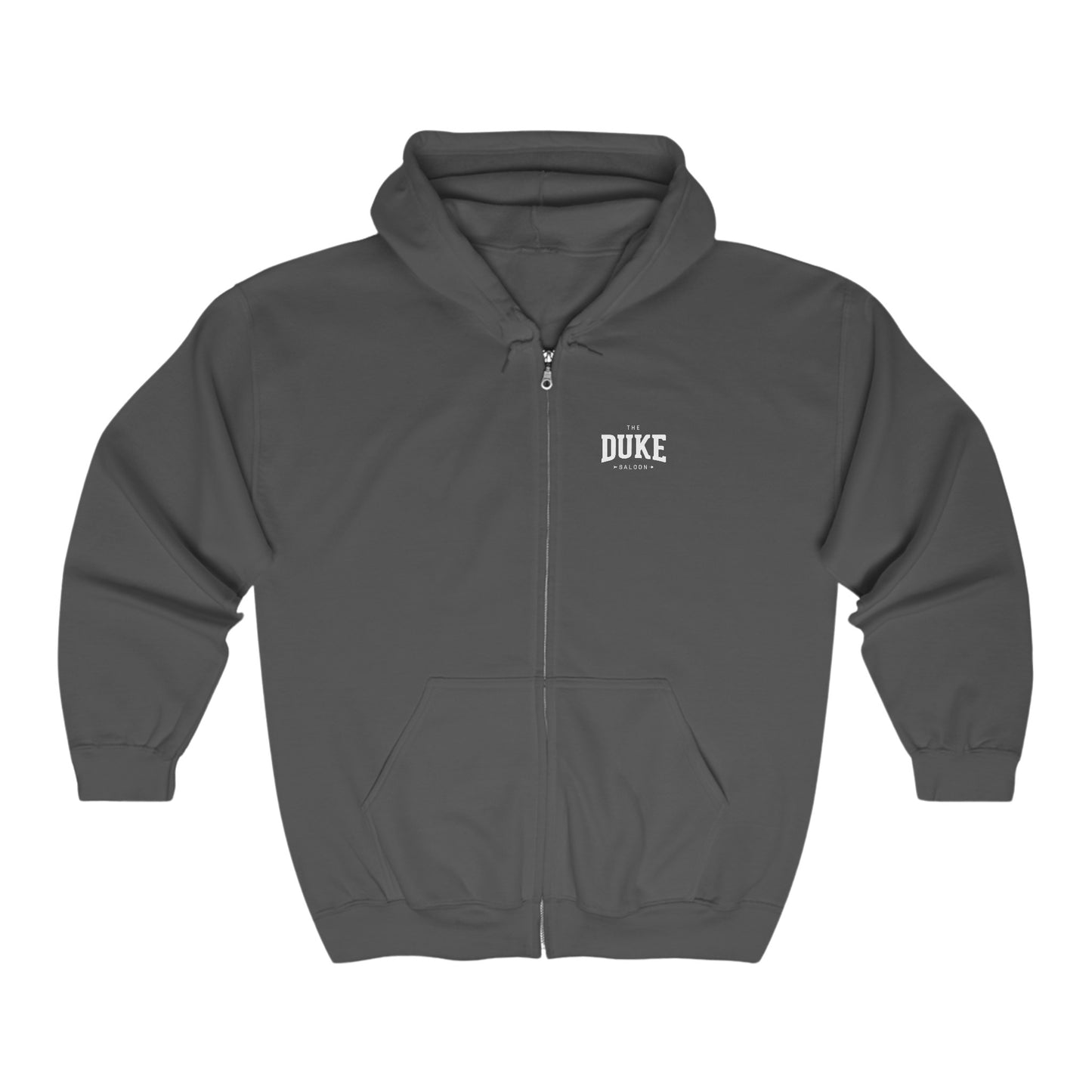 Duke Saloon Circle Logo Zip-Up Hoodie