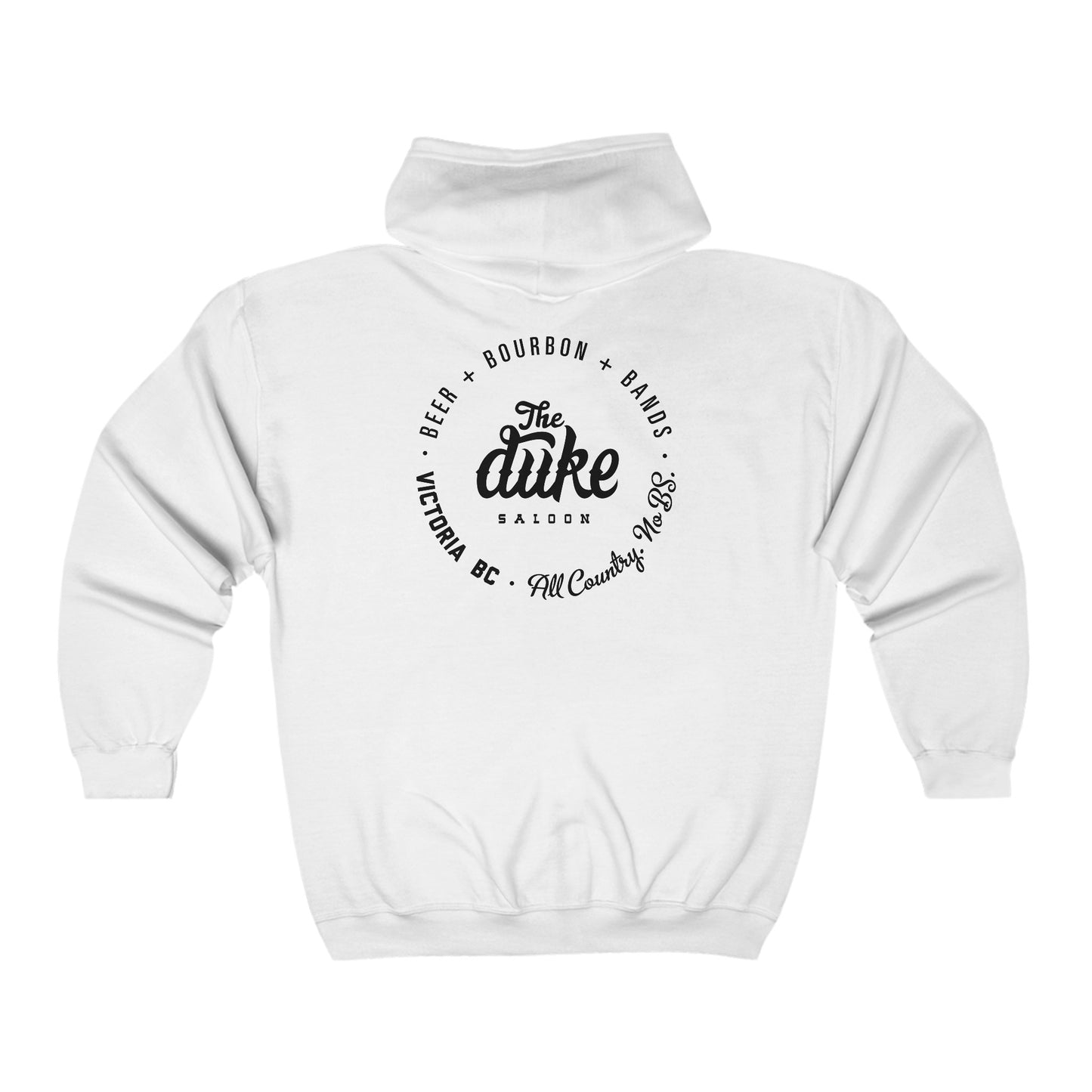 Duke Saloon Circle Logo Zip-Up Hoodie