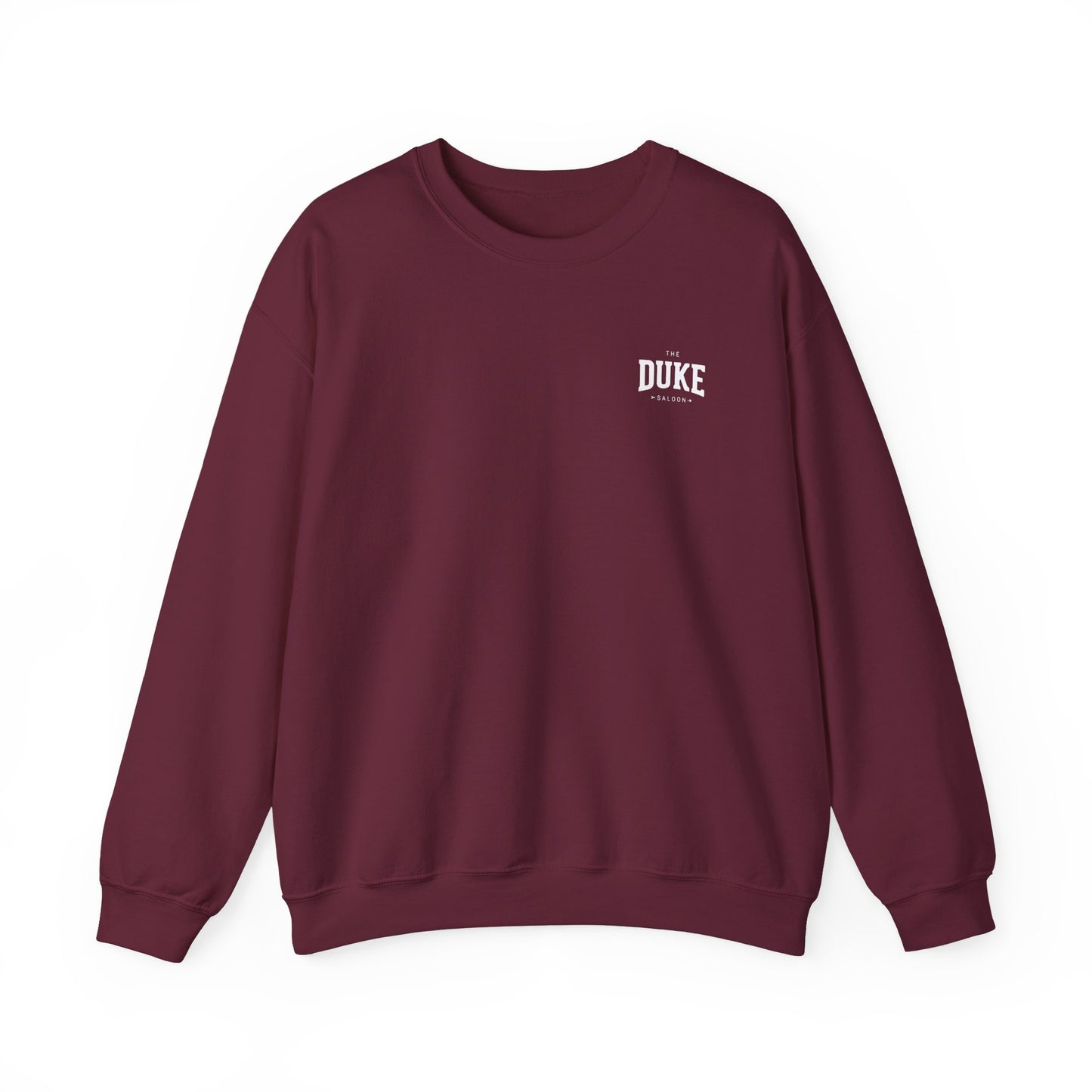 Duke Saloon Circle Logo Crewneck Sweatshirt