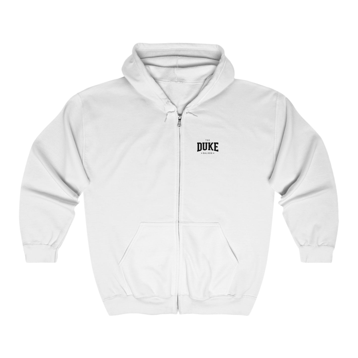 Duke Saloon Circle Logo Zip-Up Hoodie